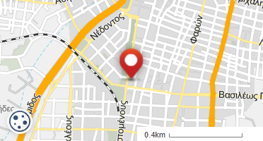 Location of business on map