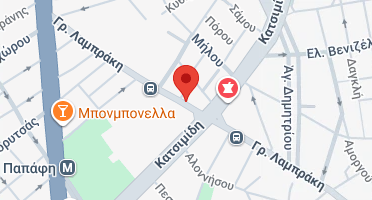 Location of business on map