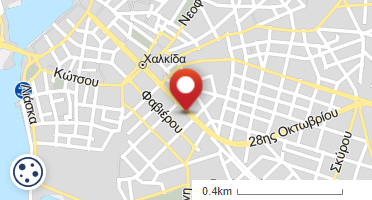 Location of business on map