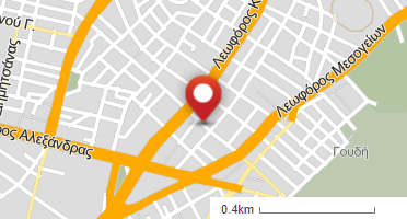 Location of business on map