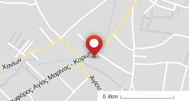 Location of business on map