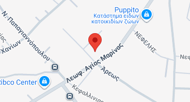 Location of business on map