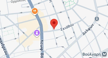 Location of business on map