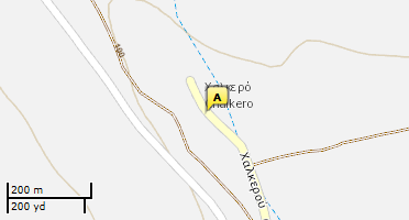 Location of business on map