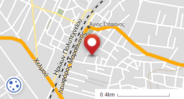 Location of business on map