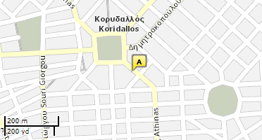 Location of business on map