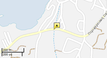 Location of business on map