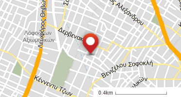 Location of business on map