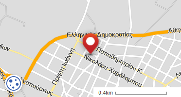 Location of business on map