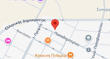 Location of business on map