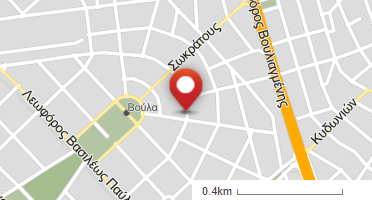 Location of business on map