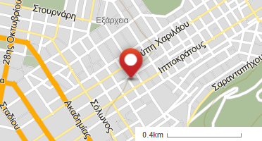 Location of business on map