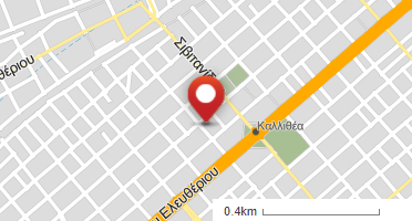 Location of business on map