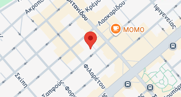 Location of business on map