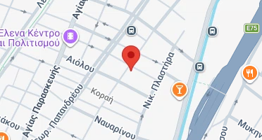 Location of business on map