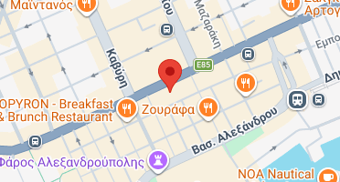 Χάρτης και σημείο της επιχείρησης