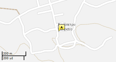 Location of business on map