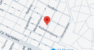 Location of business on map