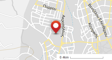 Location of business on map