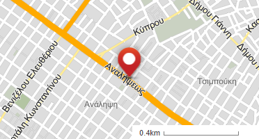 Location of business on map