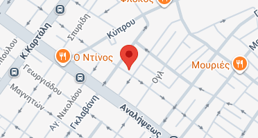 Location of business on map