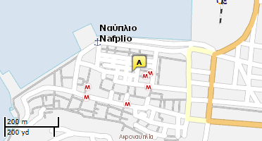 Location of business on map