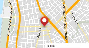 Location of business on map