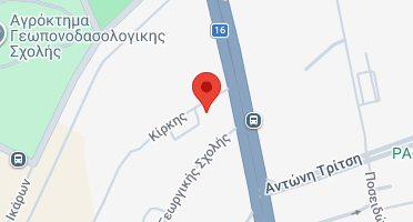 Location of business on map
