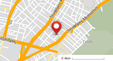 Location of business on map