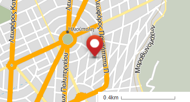 Location of business on map