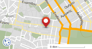 Location of business on map
