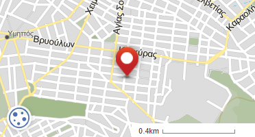 Location of business on map