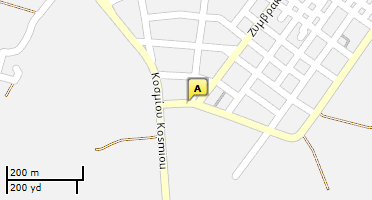 Location of business on map