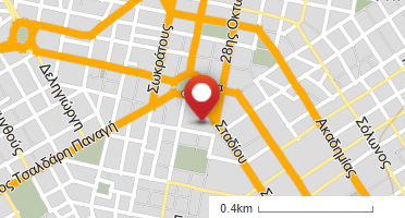Location of business on map