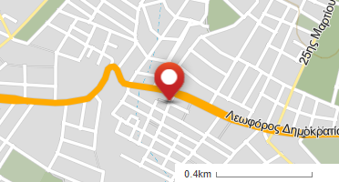 Location of business on map