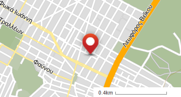 Location of business on map