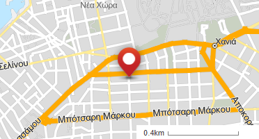 Χάρτης και σημείο της επιχείρησης