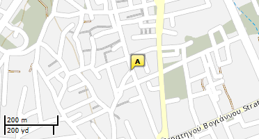 Location of business on map