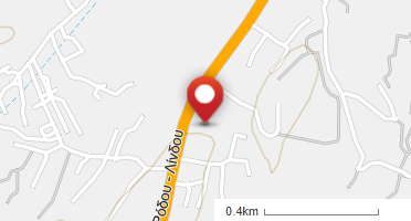 Location of business on map