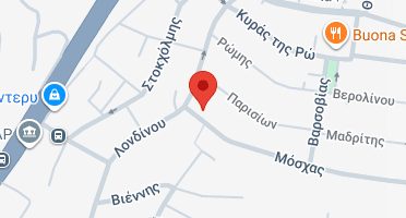 Location of business on map