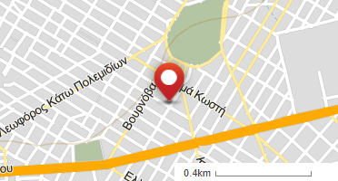 Location of business on map