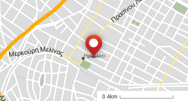Location of business on map