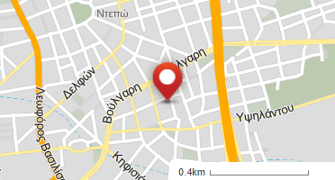 Location of business on map