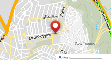 Location of business on map