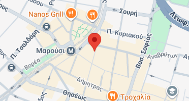 Location of business on map