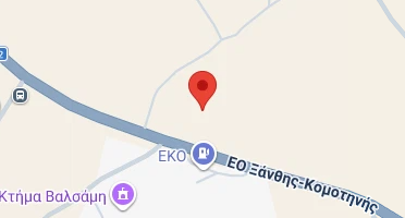 Location of business on map