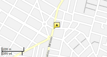 Location of business on map