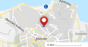 Location of business on map