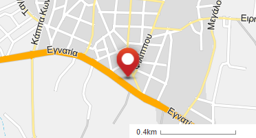 Location of business on map