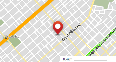 Location of business on map